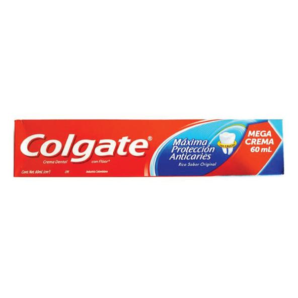 CRE.COLGATE MENTA ANTICARIES 60 ML