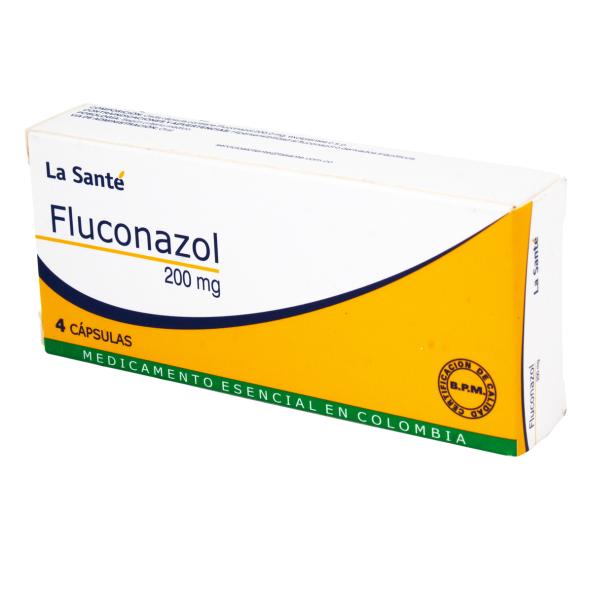 OBS.LA SANTE FLUCONAZOL 200 MG 4 TBS