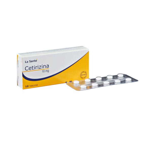 OBS.LA SANTE CETIRIZINA 10 MG 10 TBS