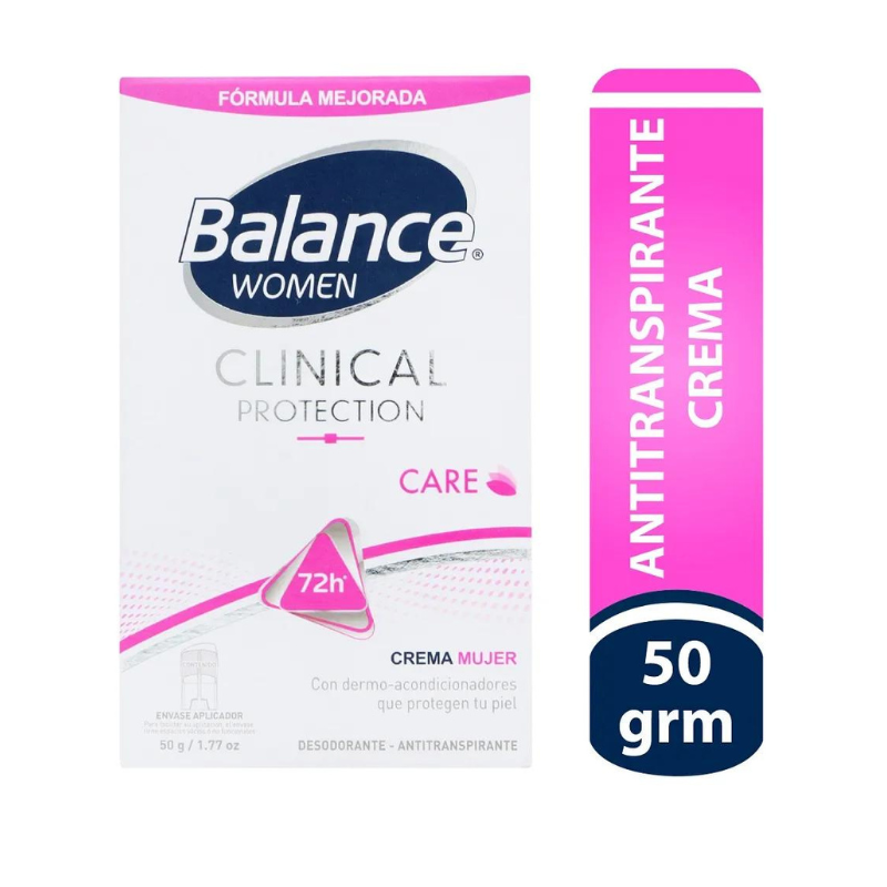 DESODORANTE BALANCE CRE.CLINI.INVISIBLE 50 GR M