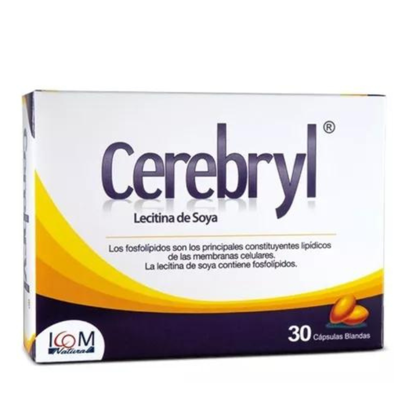 Cerebryl 1200 mg x 30 capsulas ICOM