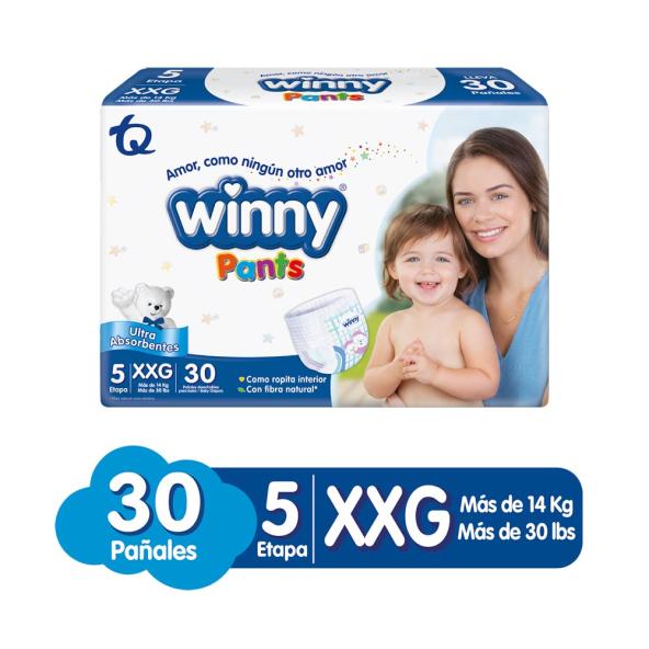 PAÑAL WINNY PANST ETAPA 5 X 30