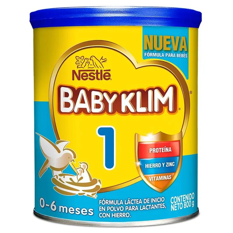 Baby klim 1 0-6 a Meses 400 gr