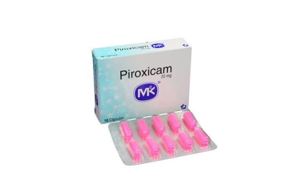 PIROXICAM 20 MG 10 CAPSULAS MK