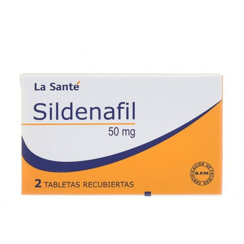 SILDENAFIL 50 MG 2 TABLETAS LS