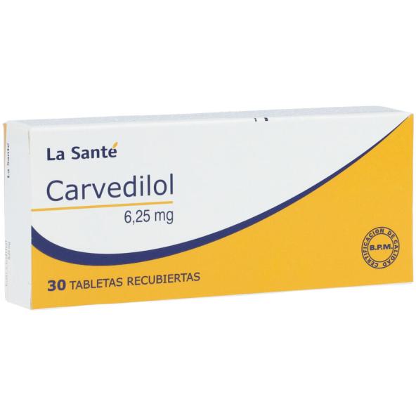 OBS.LA SANTE CARVEDILOL 6.25 MG 30 T