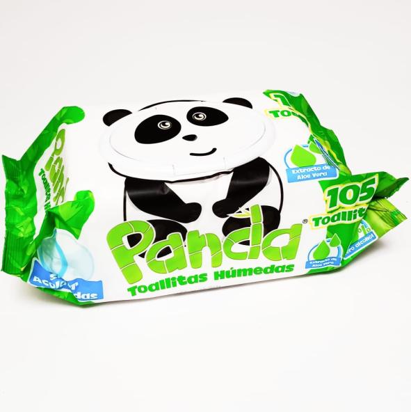 PAÑITOS HUMEDOS PANDA X 105 