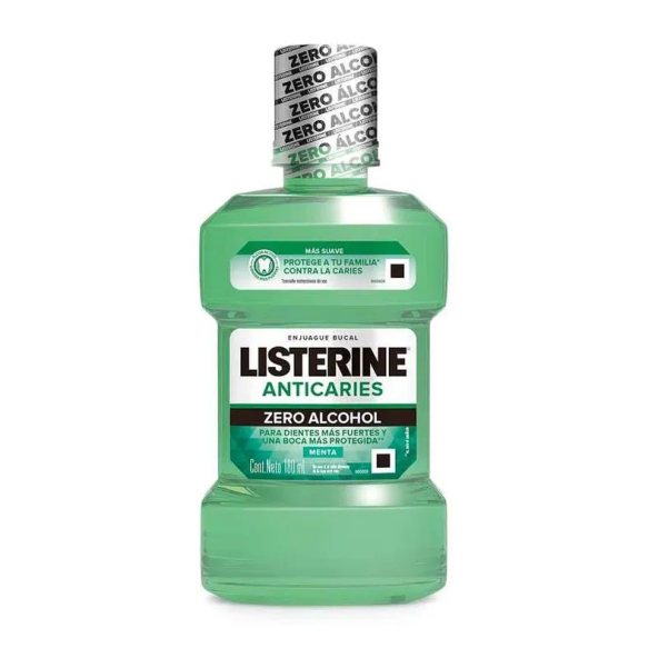 LISTERINE ANTICARIES ZERO 180 ML