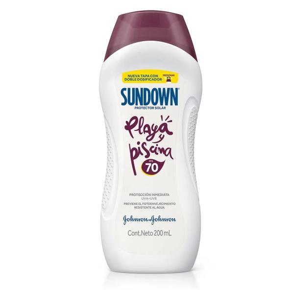 BLOQUEADOR SUNDO FPS 70 PLAYA Y PISCINA 200 ML