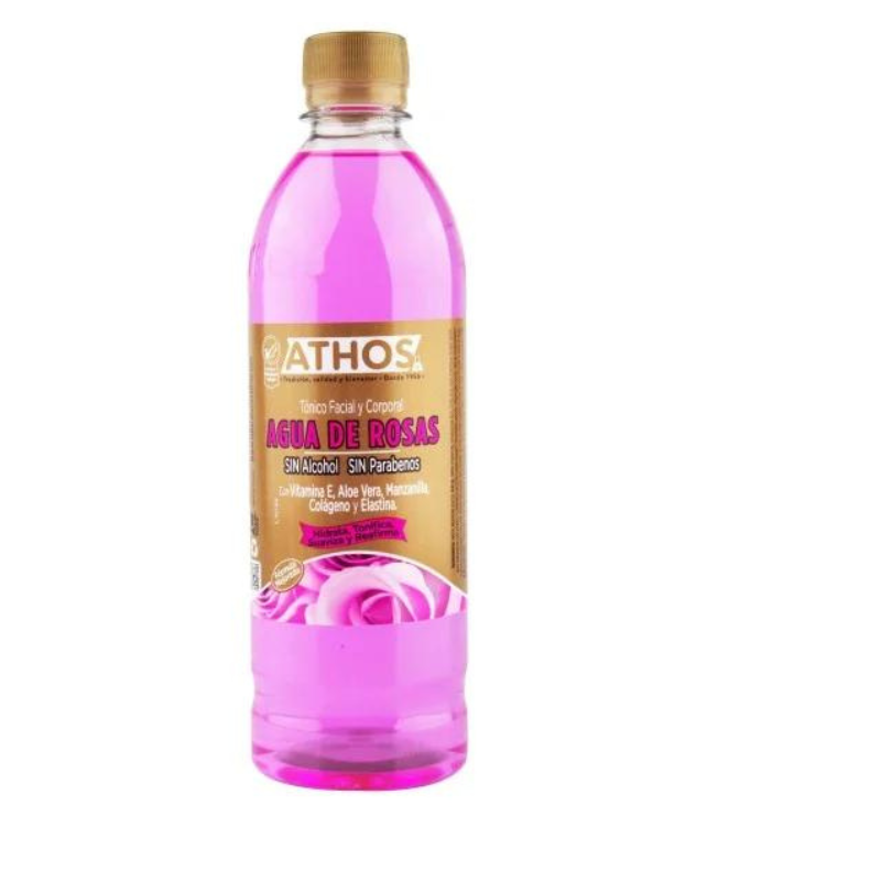 AGUA DE ROSAS 500 ML ATH