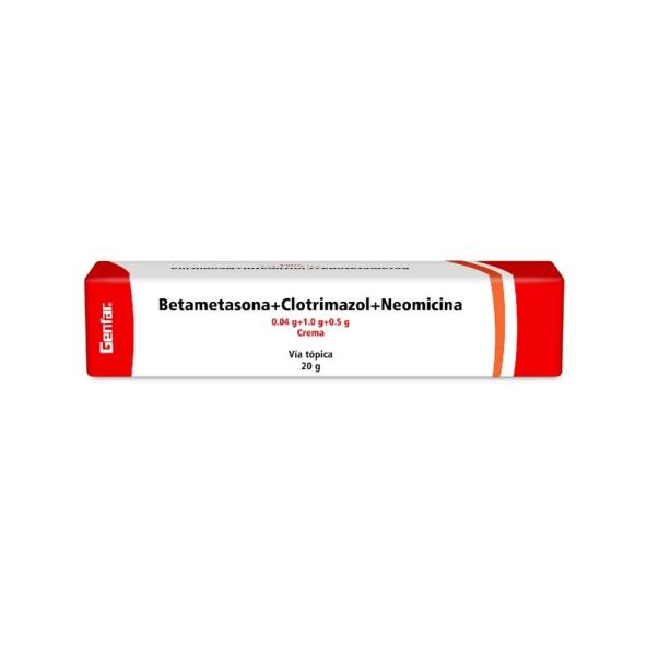 BETAMETASONA+CLOTRIM.+NEOMICINA 20 GR GF