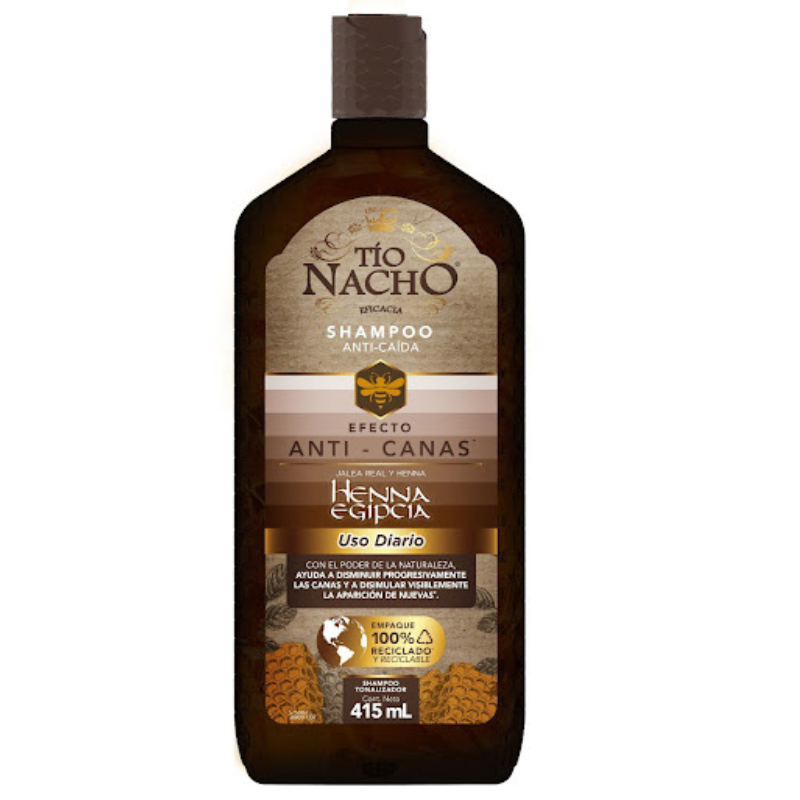 SHAMPOO TIO NACHO ANTICANAS TONAL. 415ML(SF)