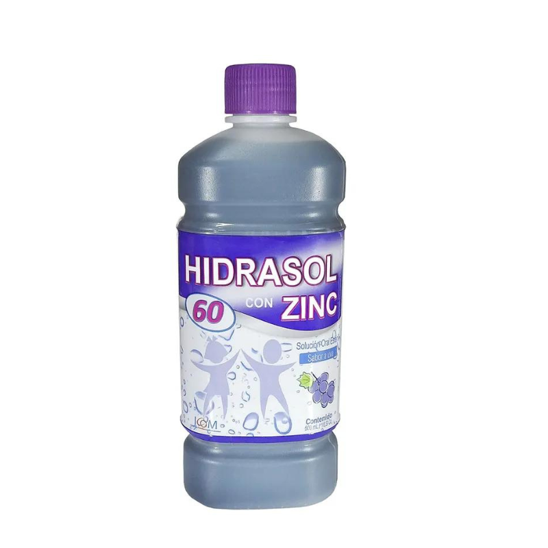 HIDRASOL 60 ZINC UVA 500 ML SU.ORAL ICOM