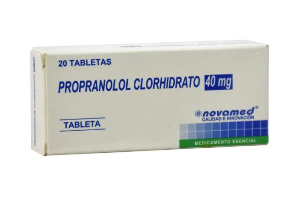 PROPRANOLOL 40 MG 20 TAB