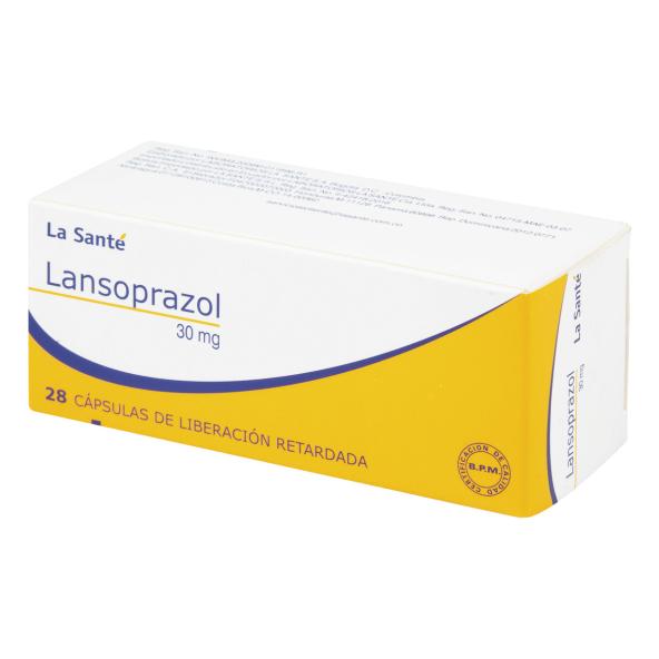 LANSOPRAZOL 30 MG 28 CAPSULAS LS