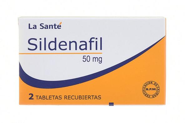 SILDENAFIL 50 MG 2 TABLETAS LS