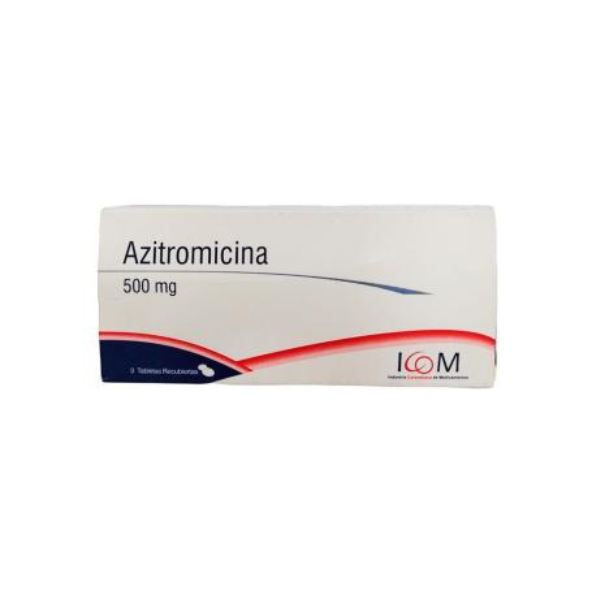 AZITROMICINA 500 MG 3 TBS ICOM MQ