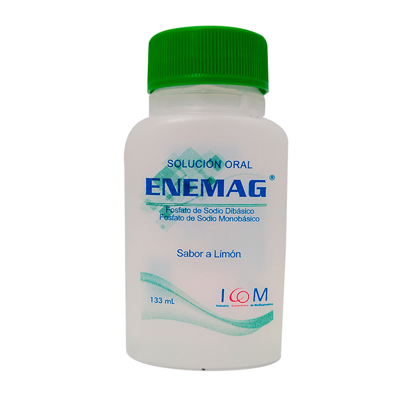 ENEMAG Solucion oral limon 133 ml