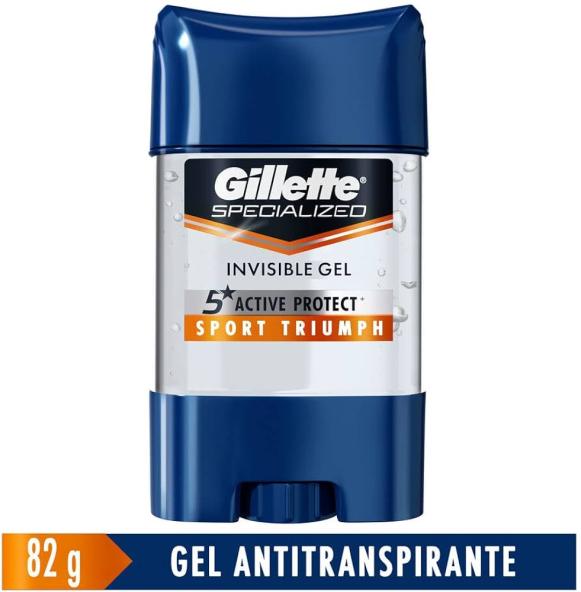 DESODORANTE GILLETT CLEARGEL TRAINING GUARD 82GR