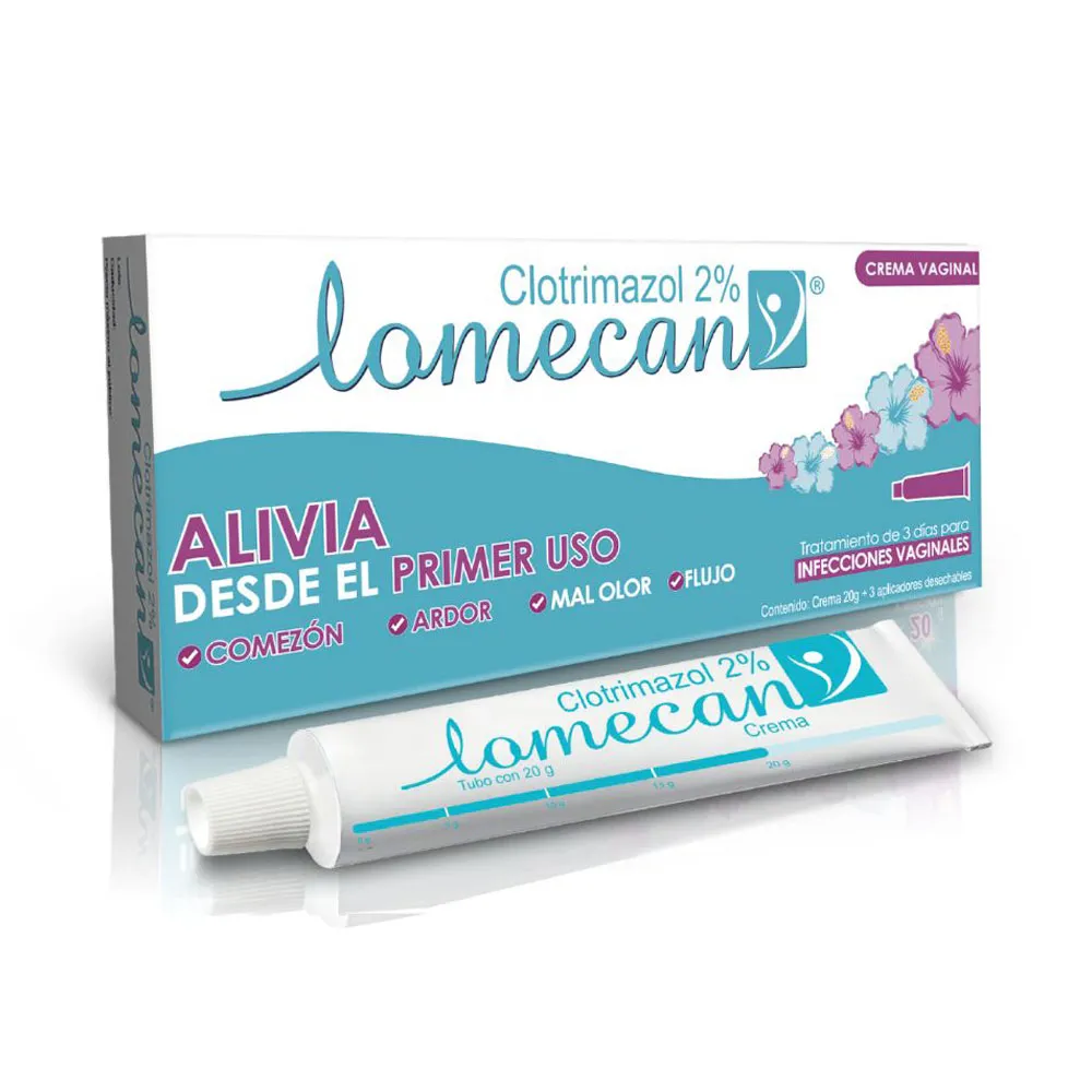 Lomecan v vaginal.2% 20gr mas 3 aplicadores