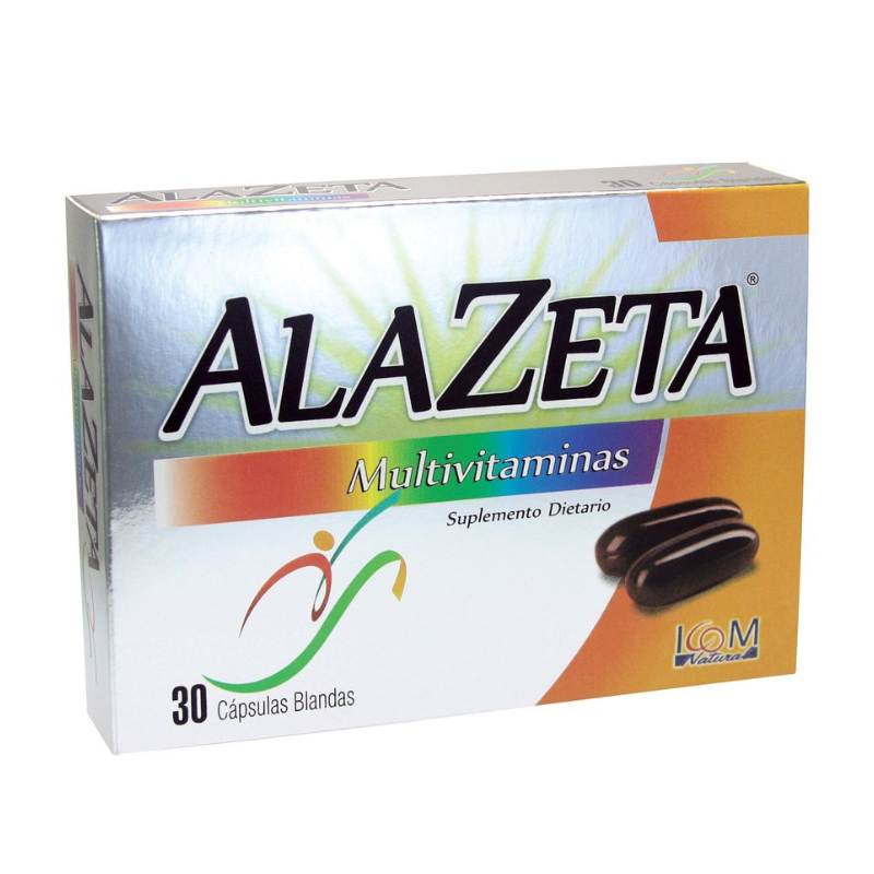 ALAZETA MULTIVITAMINICO ICOM 30 CAP.BLAN