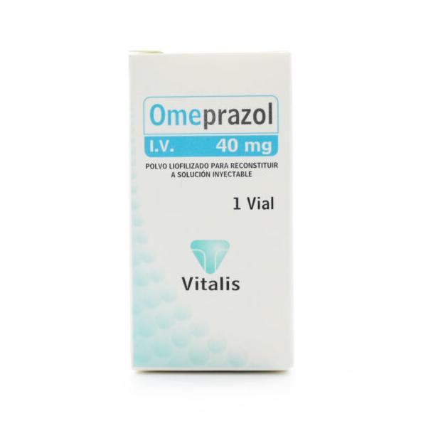 OMEPRAZOL 40MG/1.5ML 1 AMPOLLA VT