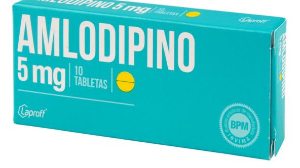 AMLODIPINO 5 MG 10 TABLETAS LP