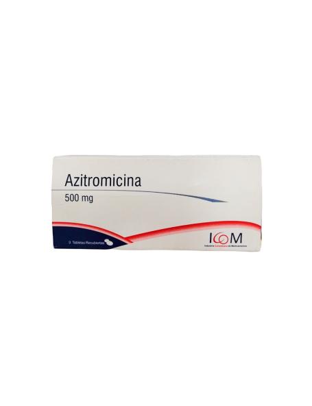 AZITROMICINA 500 MG 3 TBS ICOM MQ