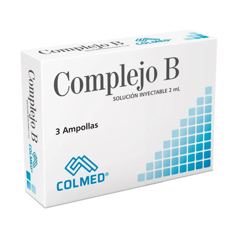 COMPLEJO B 2 ML 3 AMPOLLAS COLMED