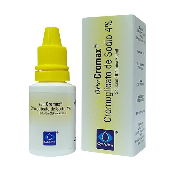 OFTACROMAX SOLUCION OFTALMICA 4% 15ML