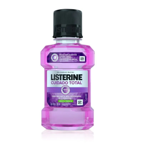 LISTERINE CUIDADO TOTAL 180 ML