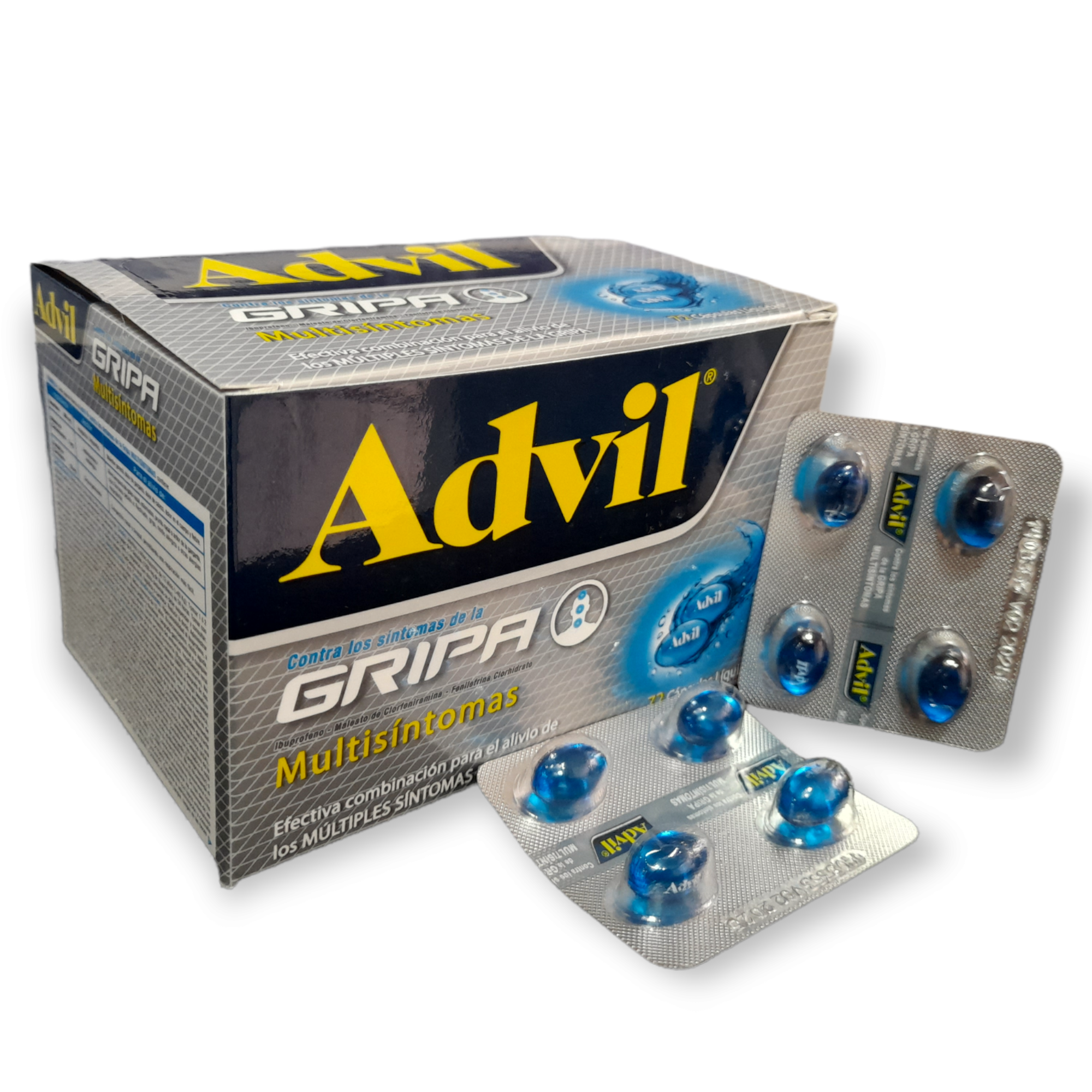 ADVIL GRIPA 72 CAPSULAS