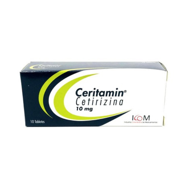 CERITAMIN 10 MG 10 TBS ICOM (RF)