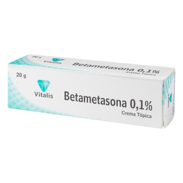 BETAMETASONA 0.1% CREMA 20 GR VT