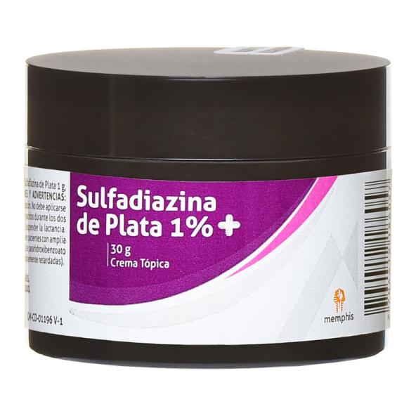 SULFADIAZINA DE PLATA 30 GR MP