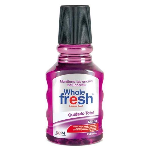 ENJUAGUE WHOLE FRESH CUIDADO TOTAL 250ML