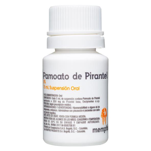 PAMOATO PIRANTEL SUSP 15 ML MP