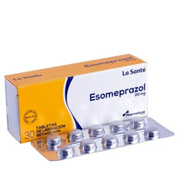 ESOMEPRAZOL 20 MG 30 TBS LS