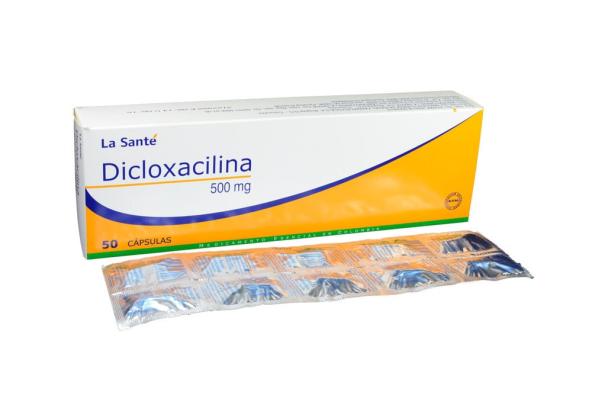 DICLOXACILINA 500 MG 50 CAPSULAS LS