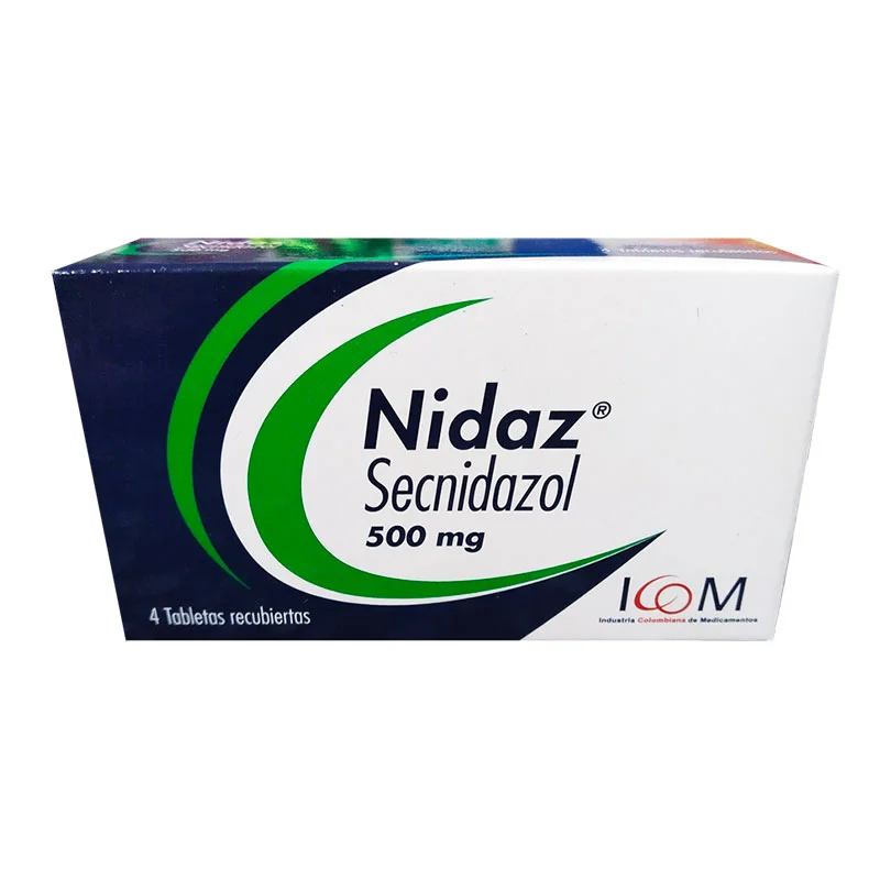 NIDAZ 500 MG 4 TBS ICOM